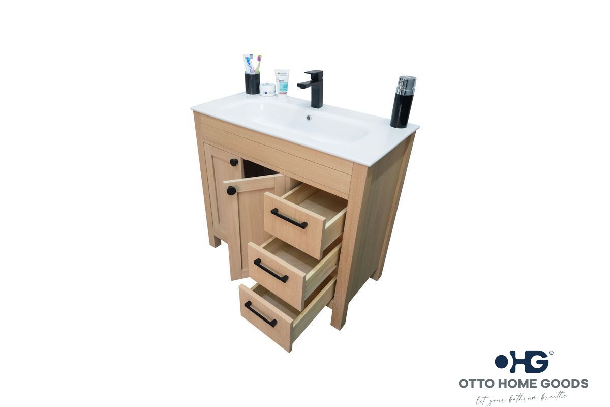 Aria Natural OAK 36" Bathroom Cabinet