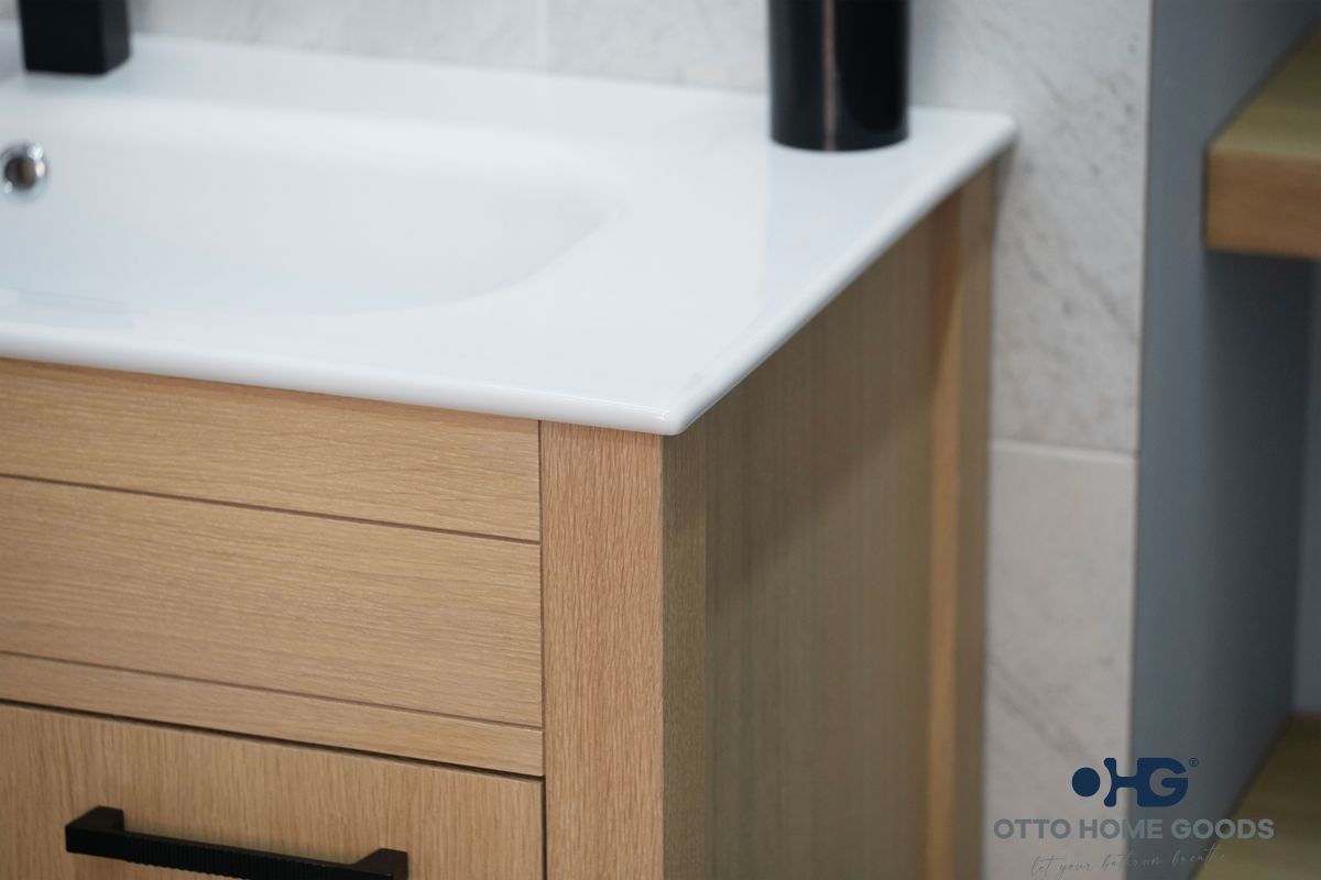 Aria Natural OAK 36" Bathroom Cabinet