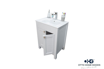 Aria White 24" Bathroom Cabinet