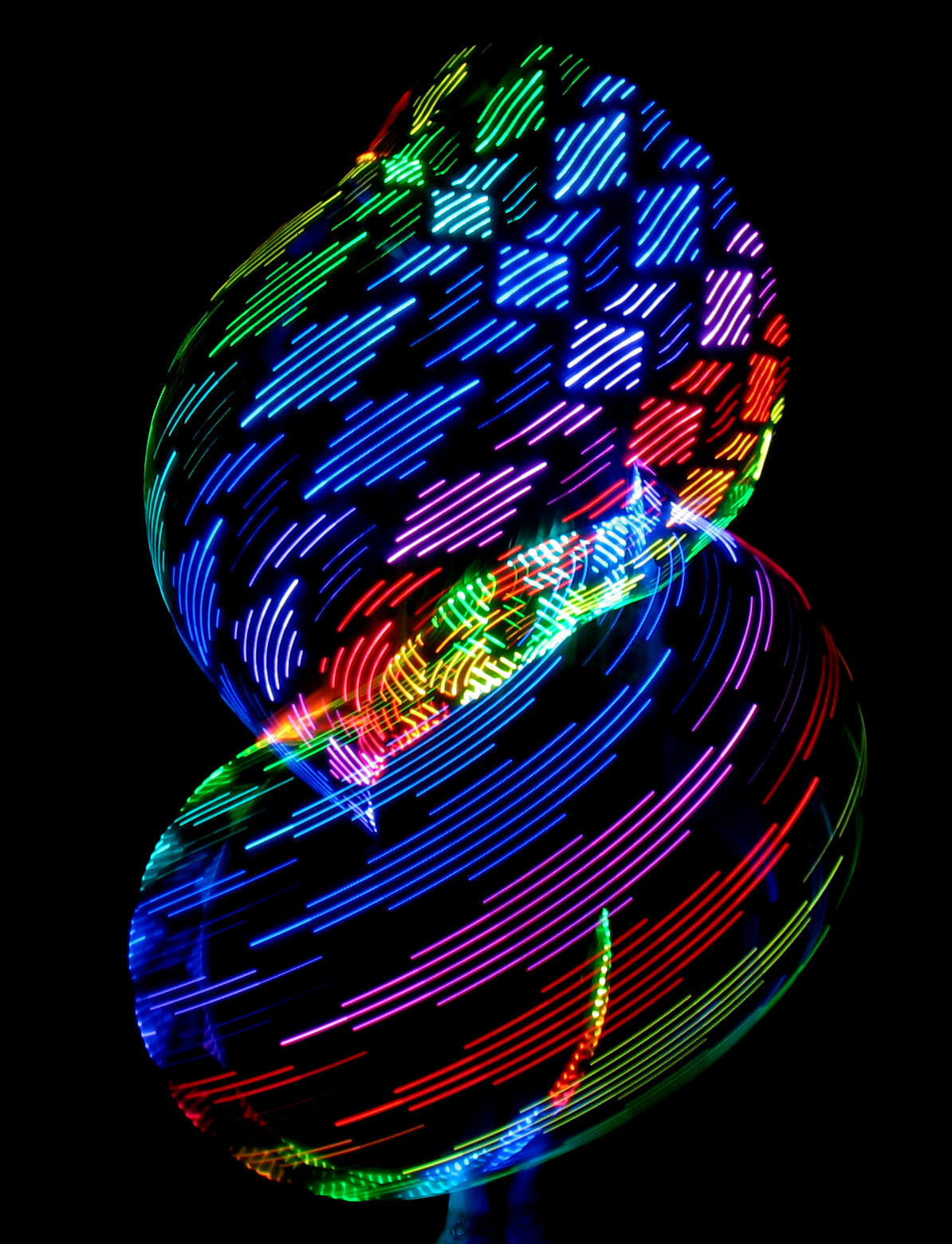 Ready To Ship Atomic V LED Hoops