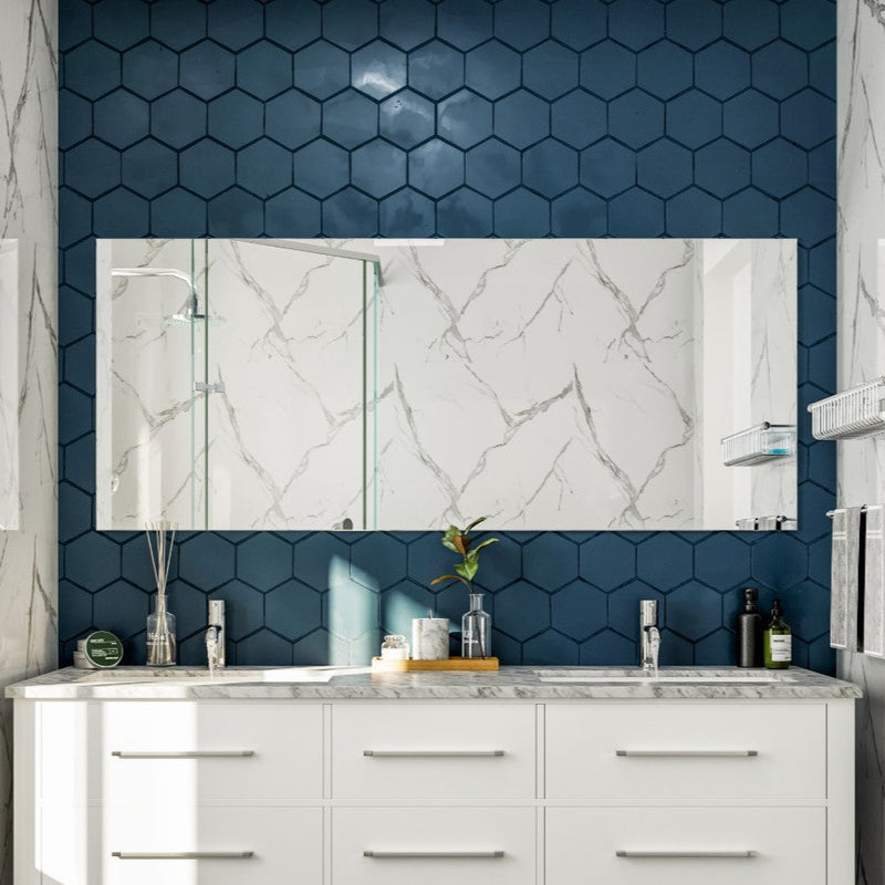 Eviva Sleek Frameless Mirror