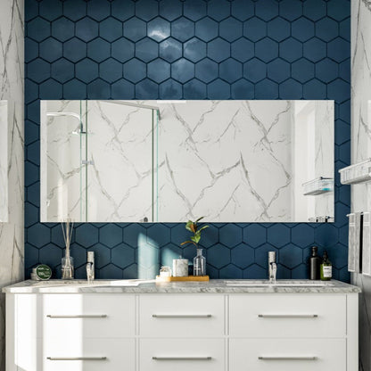 Eviva Sleek Frameless Mirror