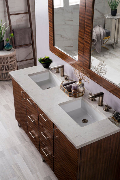 Metropolitan 60" Double Vanity Cabinet