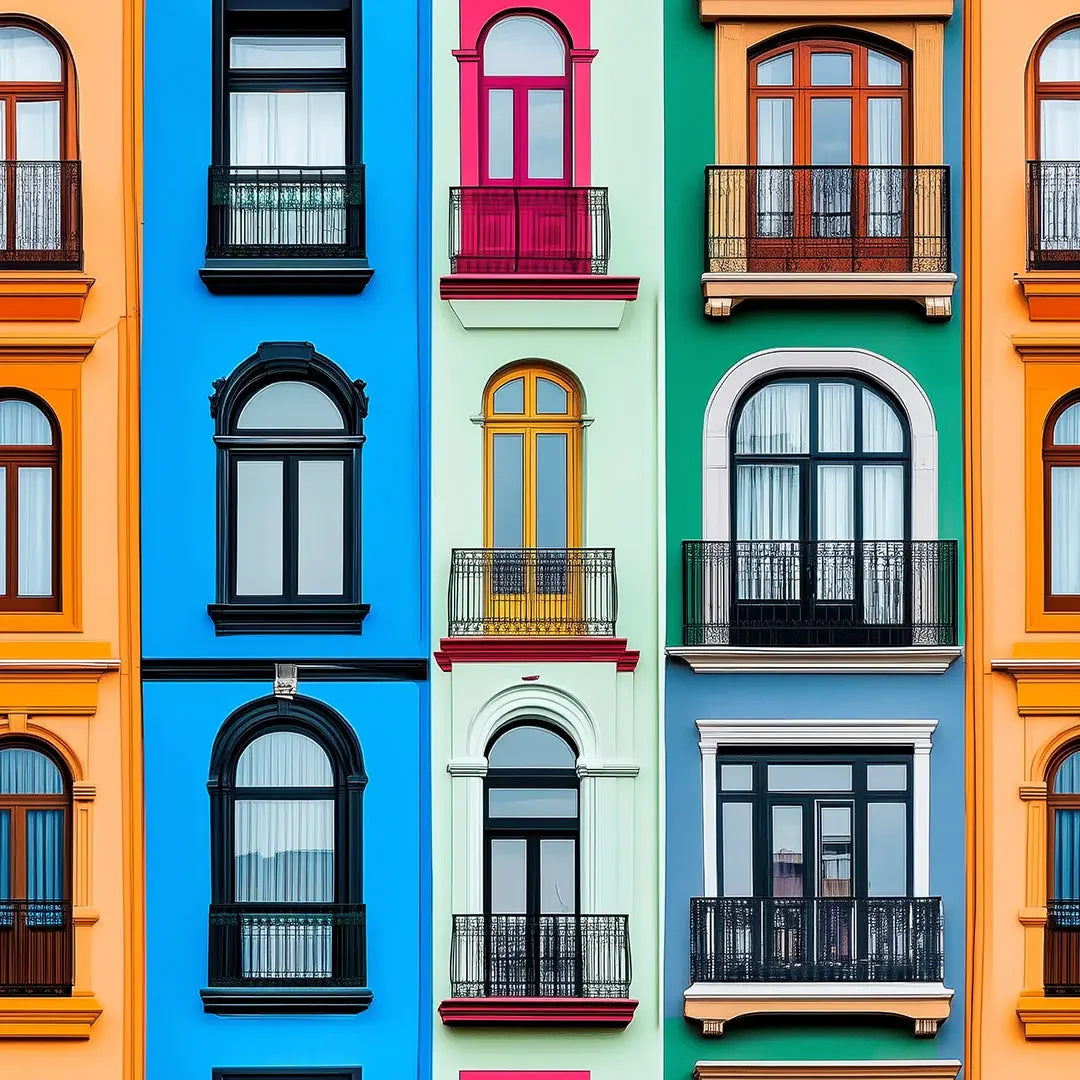 Portals to a Colorful City