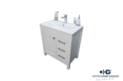Aria White 30" Bathroom Cabinet