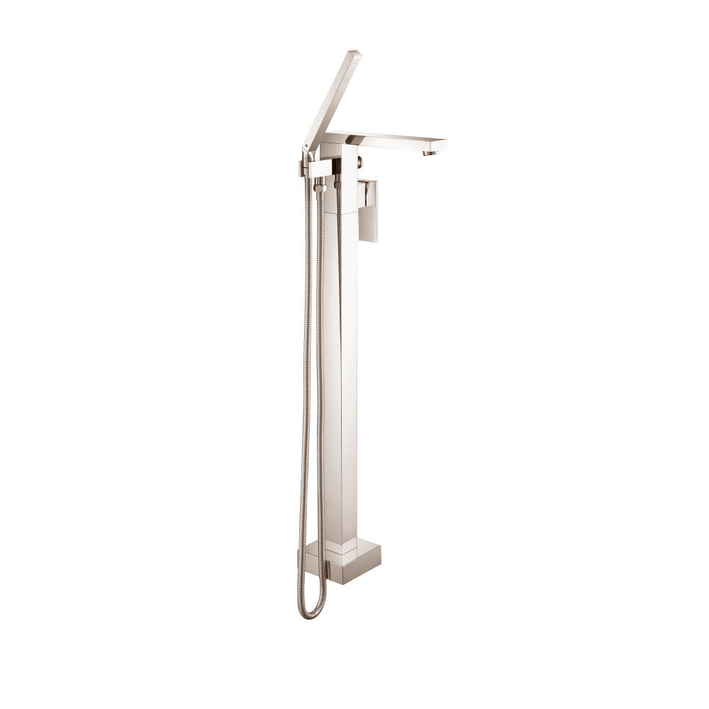 Flusso 160.1168 Freestanding Floor Mount Bathtub/Tub Filler With Hand Shower