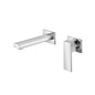 Flusso 160.1800 Single Handle Wall Mounted Bathroom Faucet