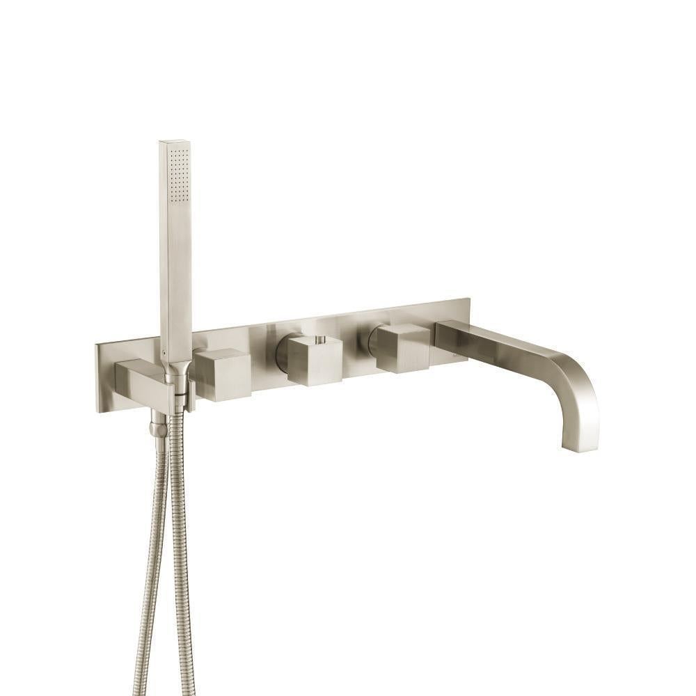 Flusso 160.2691 Wall Mount Tub Filler With Hand Shower