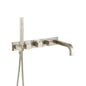 Flusso 160.2691 Wall Mount Tub Filler With Hand Shower