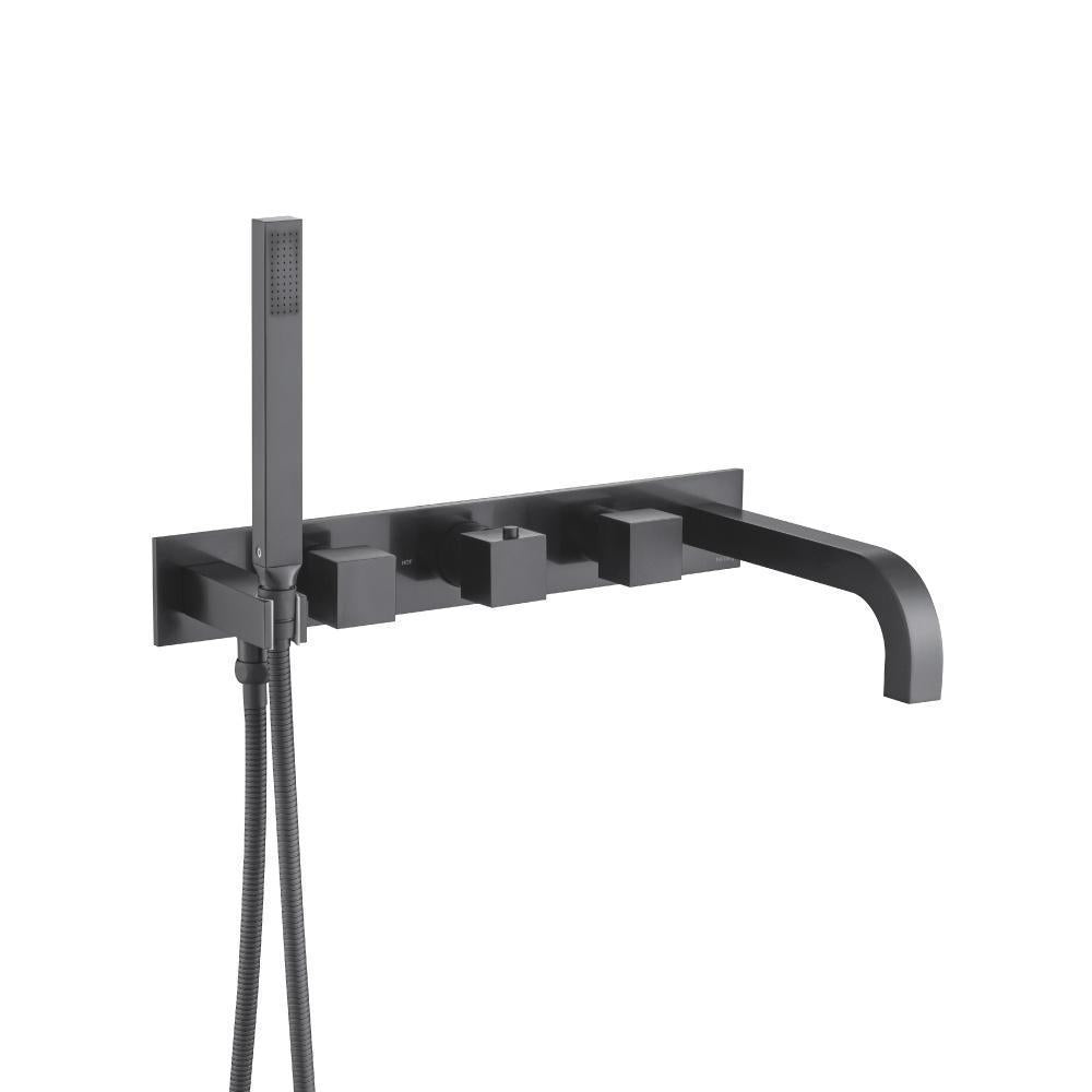 Flusso 160.2691 Wall Mount Tub Filler With Hand Shower