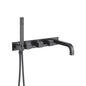 Flusso 160.2691 Wall Mount Tub Filler With Hand Shower