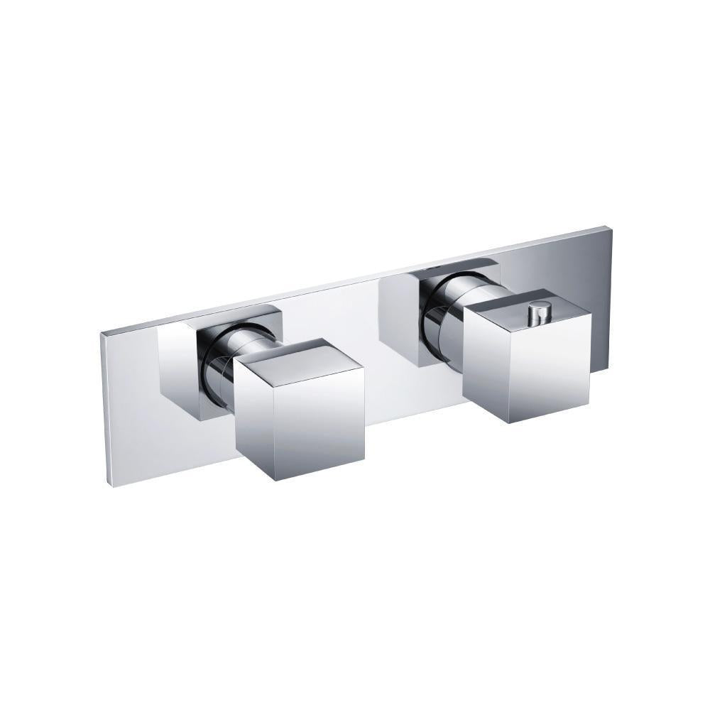 Flusso 160.2705 3/4" Horizontal Thermostatic Shower Valve & Trim - 3 Output