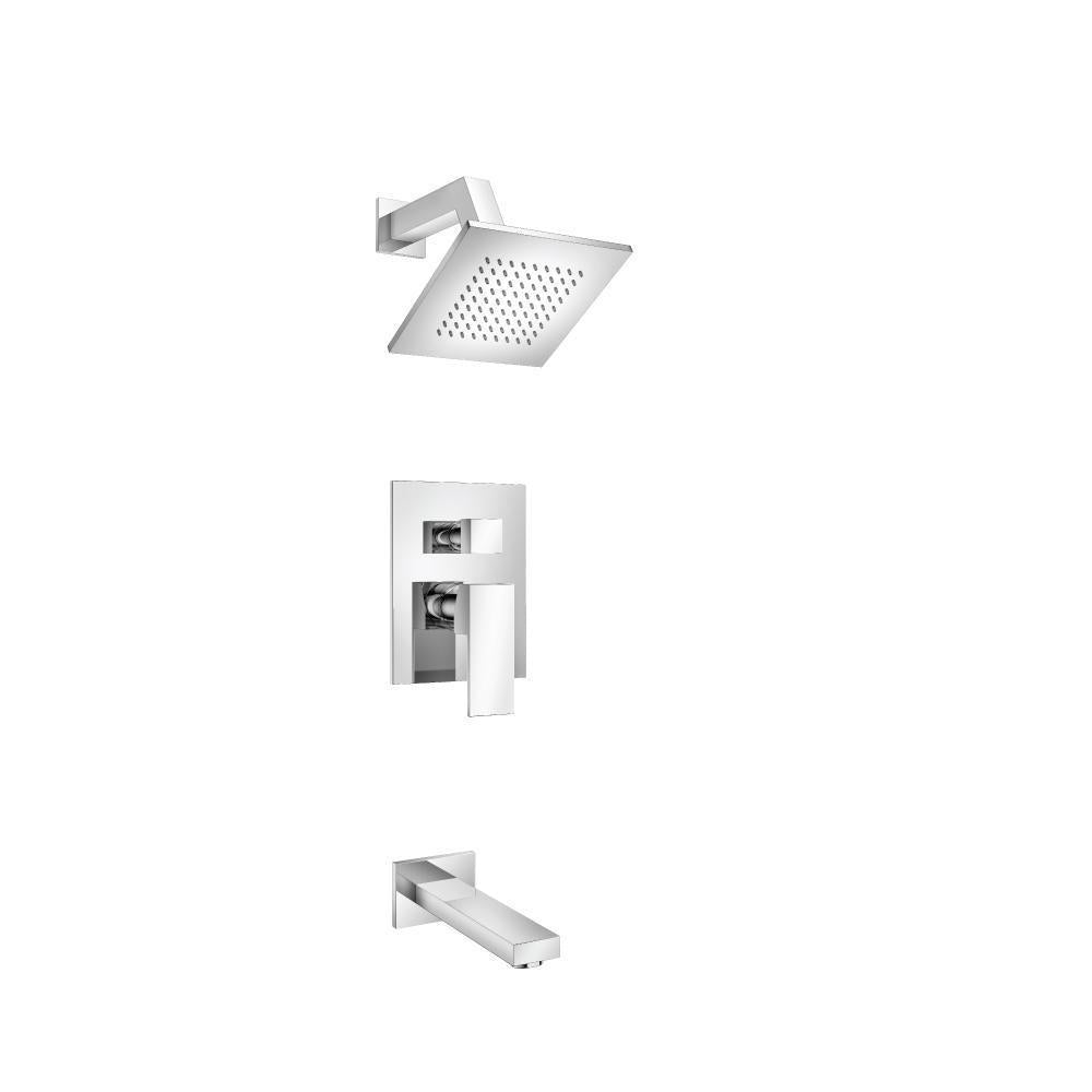 Flusso 160.3200 Two Output Shower Set With Shower Head And Tub Spout