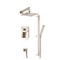 Flusso 160.3350 Two Output Shower Set With Shower Head, Hand Held And Slide Bar