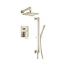 Flusso 160.3450 Two Output Shower Set With Shower Head, Hand Held And Slide Bar