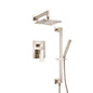 Flusso 160.3450 Two Output Shower Set With Shower Head, Hand Held And Slide Bar