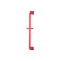 Flusso 160.601024A Shower Slide Bar With Integrated Wall Elbow