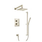 Flusso 160.7100 Two Output Shower Set With Shower Head, Hand Held And Slide Bar
