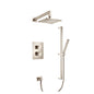 Flusso 160.7100 Two Output Shower Set With Shower Head, Hand Held And Slide Bar