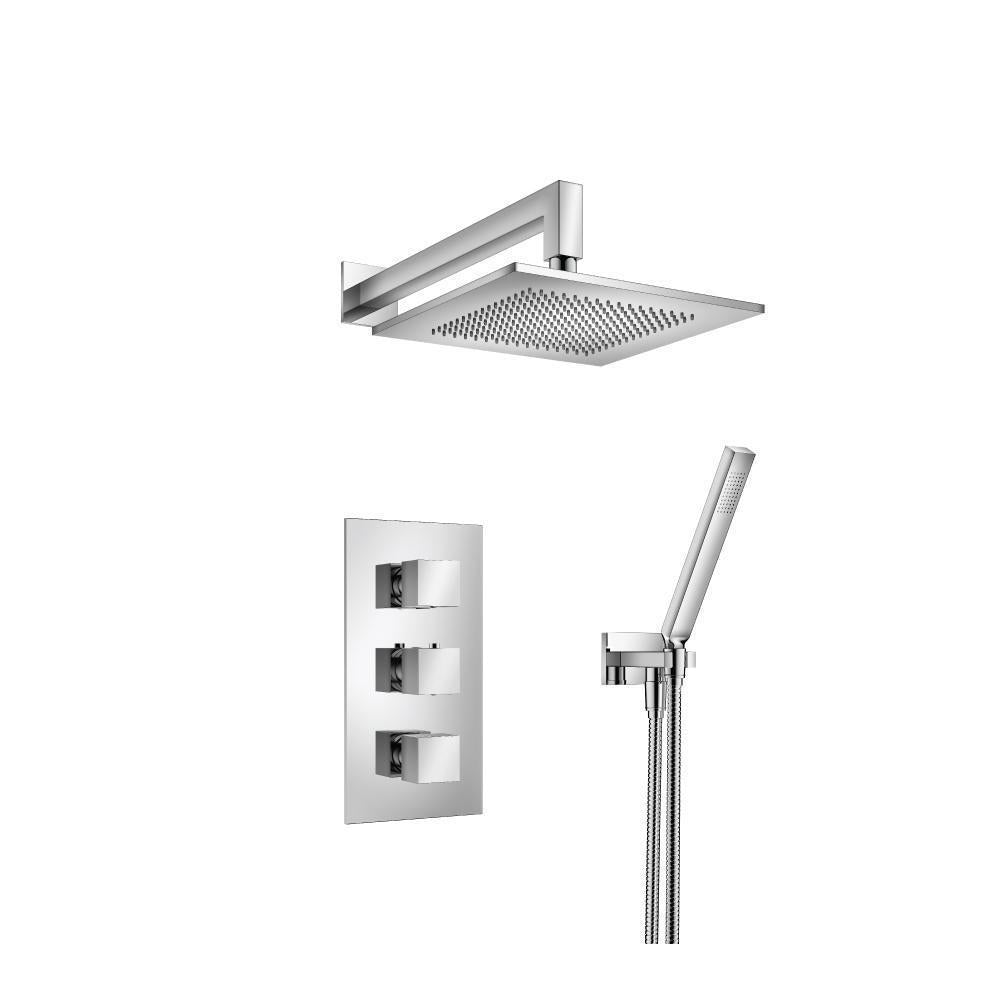 Flusso 160.7150 Two Output Shower Set With Shower Head And Hand Held