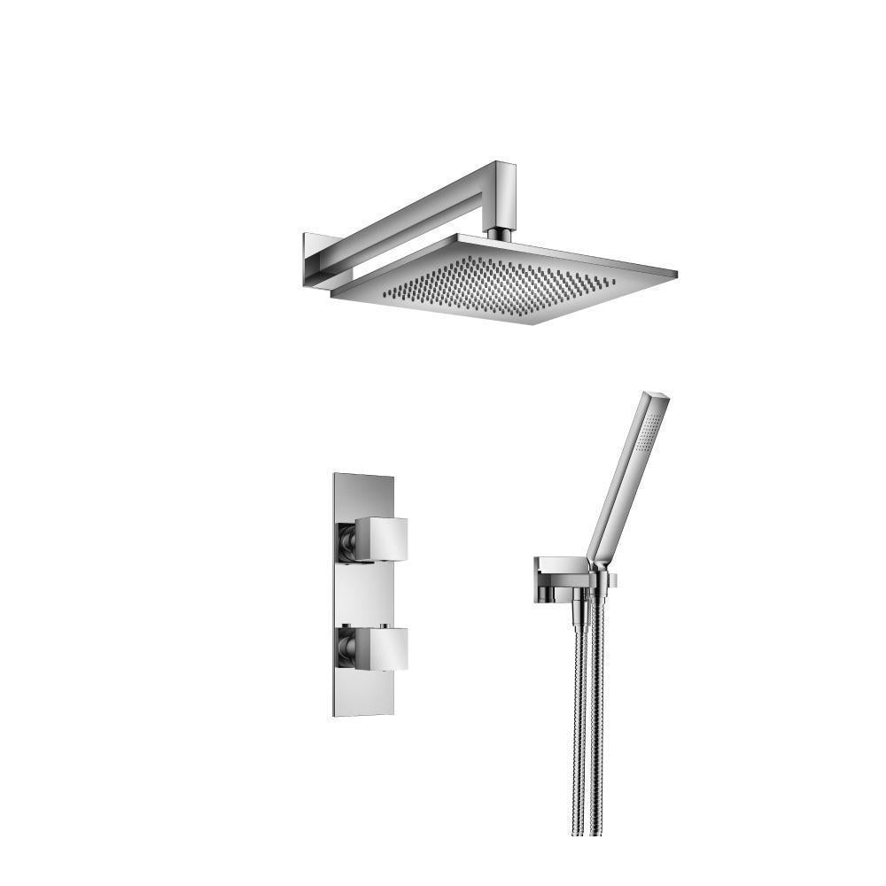 Flusso 160.7250 Two Output Shower Set With Shower Head And Hand Held
