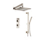 Flusso 160.7350 Two Output Shower Set With Shower Head, Hand Held And Slide Bar