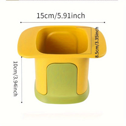 Versatile Manual Vegetable Chopper  Fry Cutter  Stainless Steel