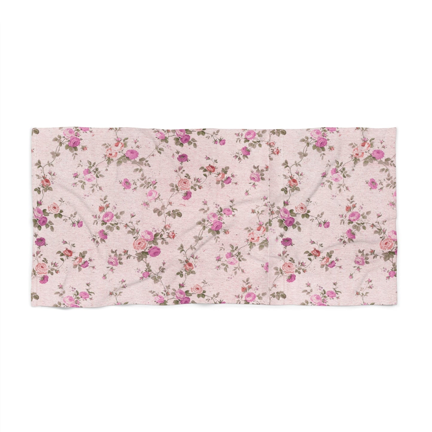 Customizable: Floral Beach Towel, Summer Towel, Bath Blanket, Pool Accessory, Gift for Her, Outdoor Picnic Essential