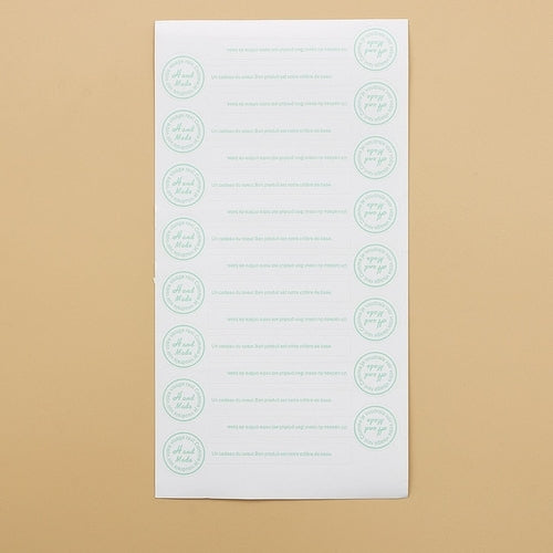 160pcs Craft Paper DIY Seal Sticker Adornment | Kitchen + Metal