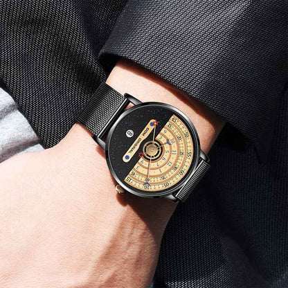 Fashion Luxury Men's Watch Creative M-1288 Wristwatch for Men