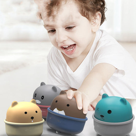 Mini Baby Toy Car Wind Up Cartoon Animal Toy | Play | Kitchen + Metal