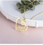💖 Eternal Heart Necklace – 925 Silver Personalized Love Keepsake