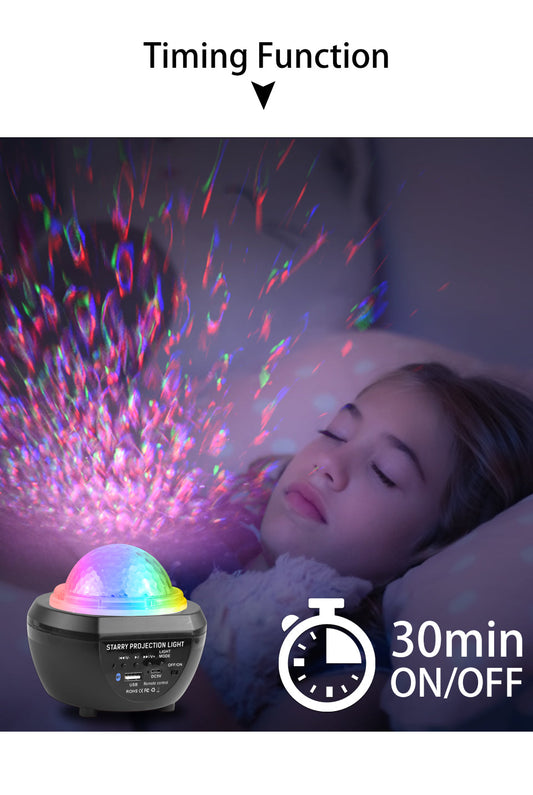 Led Starry Sky Light Rotating Romantic Laser Projection Lamp