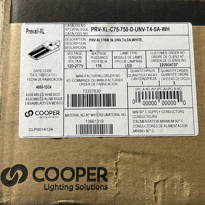 COOPER LIGHTING SOLUTIONS Area Light 120-277V 50/60Hz Sz 32.5" L X 17" W White