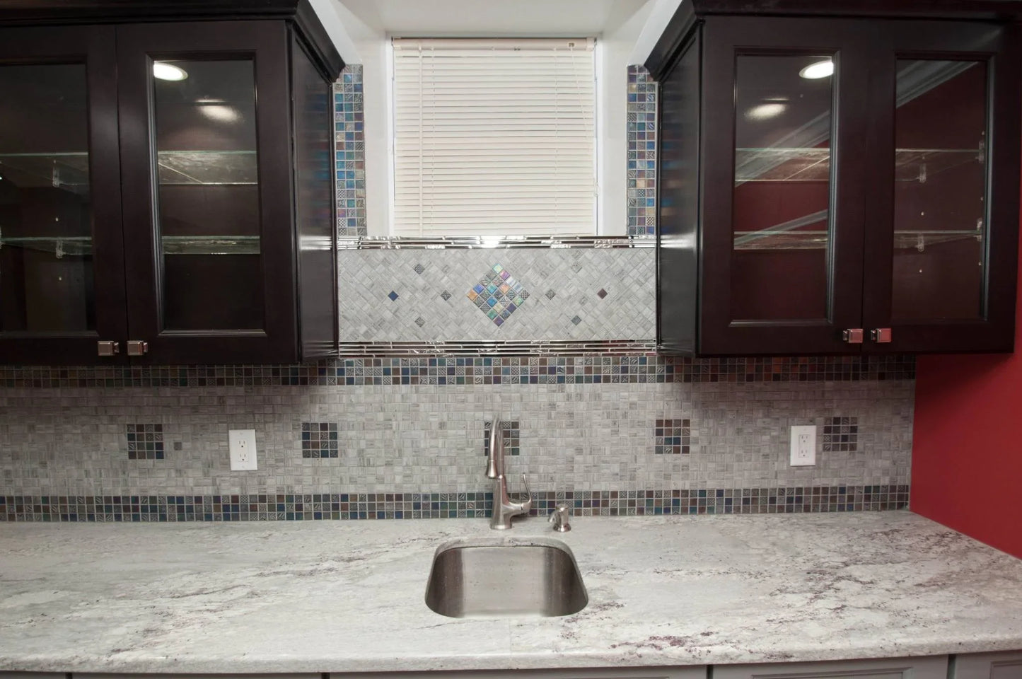 Forest 1x1 Wood Look Mosaic