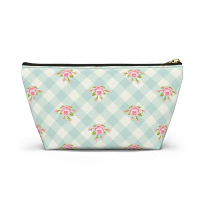 Customizable: Charming Floral Accessory Pouch | Perfect for Makeup, Travel, Gifts, Home Organization, Cute Storage