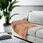 Abstract Circles Plush Blanket Throw | Kitchen + Metal