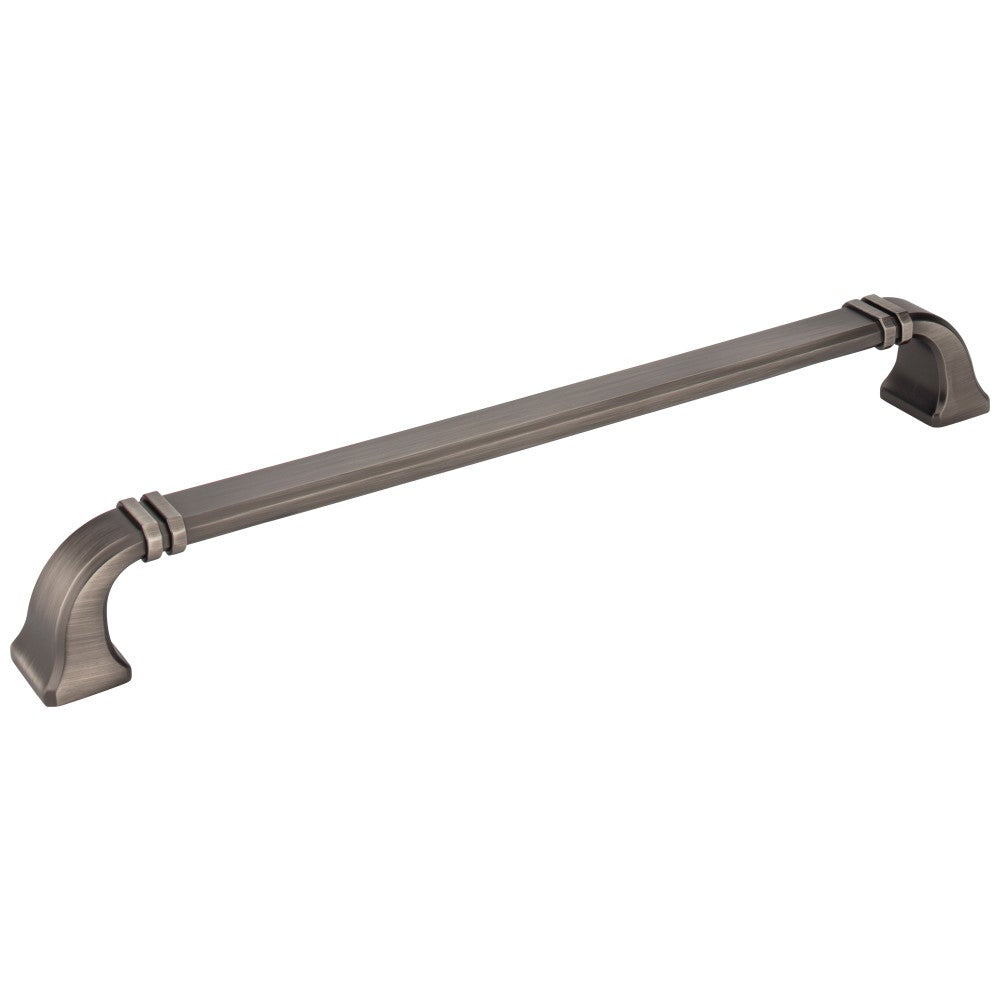 96 mm Center-to-Center Satin Nickel Ella Cabinet Pull