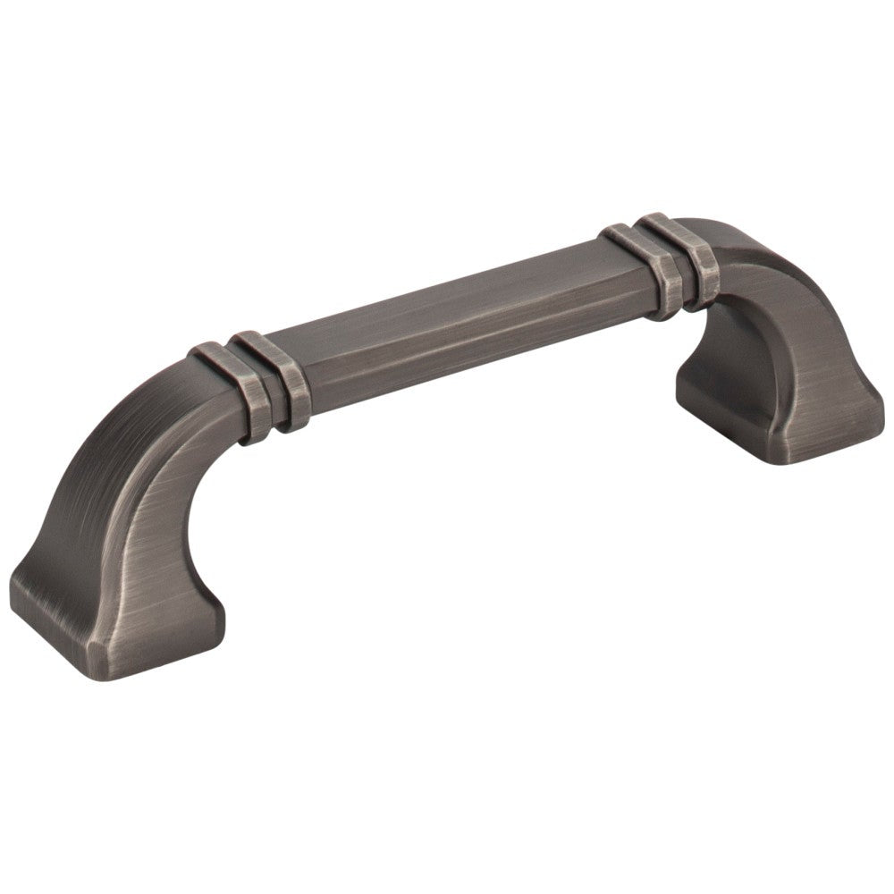 96 mm Center-to-Center Satin Nickel Ella Cabinet Pull