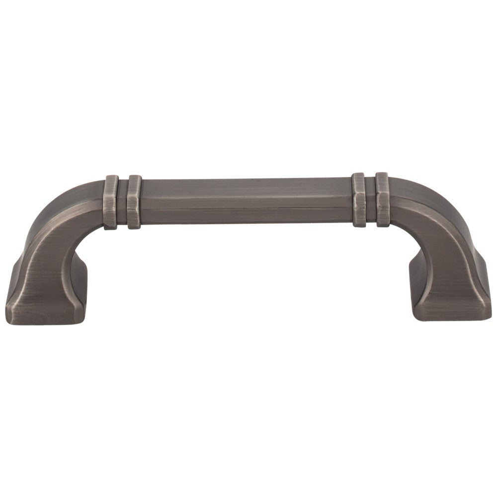 96 mm Center-to-Center Satin Nickel Ella Cabinet Pull