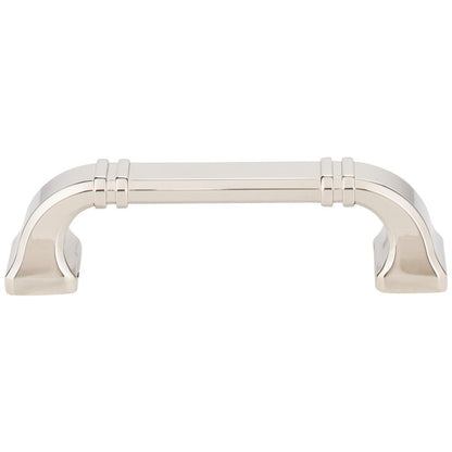 96 mm Center-to-Center Satin Nickel Ella Cabinet Pull