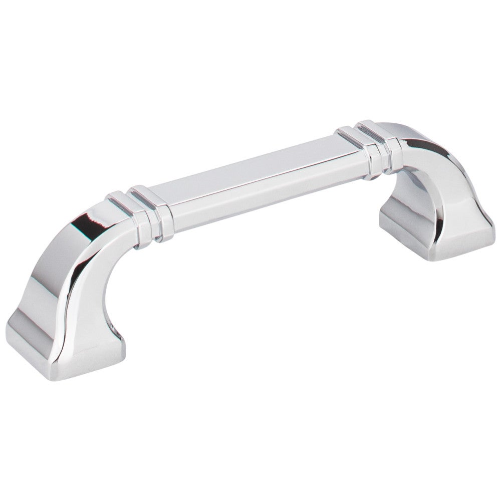 96 mm Center-to-Center Satin Nickel Ella Cabinet Pull