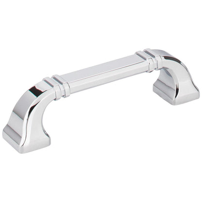 96 mm Center-to-Center Satin Nickel Ella Cabinet Pull