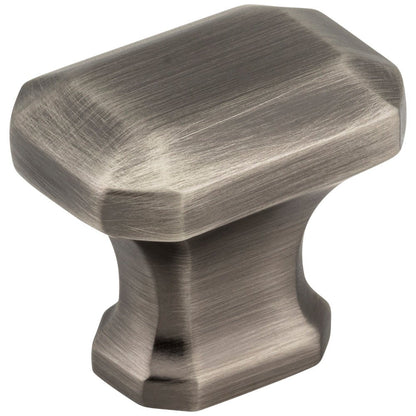 1-1/4" Overall Length Satin Nickel Emerald Ella Cabinet Knob