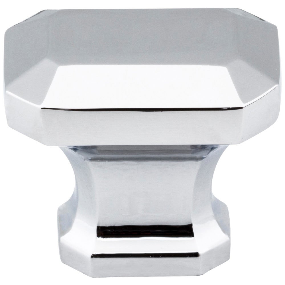 1-1/4" Overall Length Satin Nickel Emerald Ella Cabinet Knob