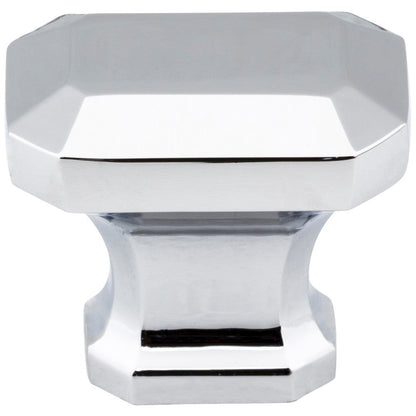 1-1/4" Overall Length Satin Nickel Emerald Ella Cabinet Knob