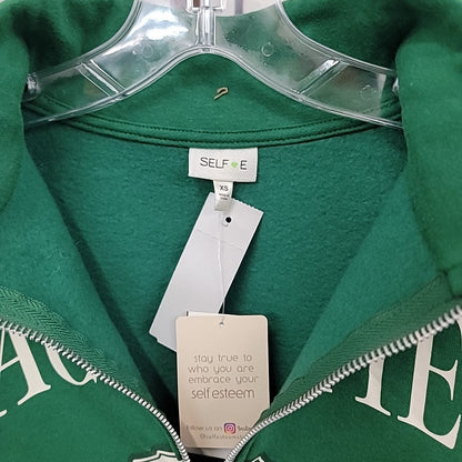 Self Esteem Size XS Green Sweater