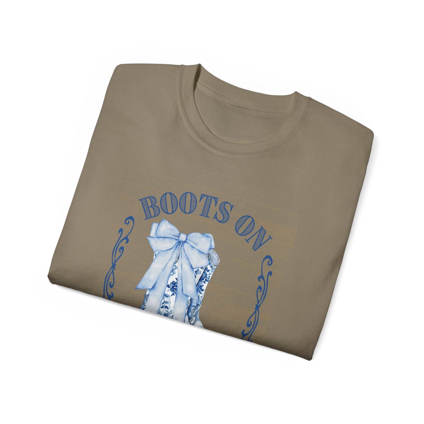 Western Song Cowboy Women's T-Shirt, Boots Graphic T-Shirt, Rural Lifestyle Top, Country Music Concert Apparel, Vintage Ranch Style Shirt