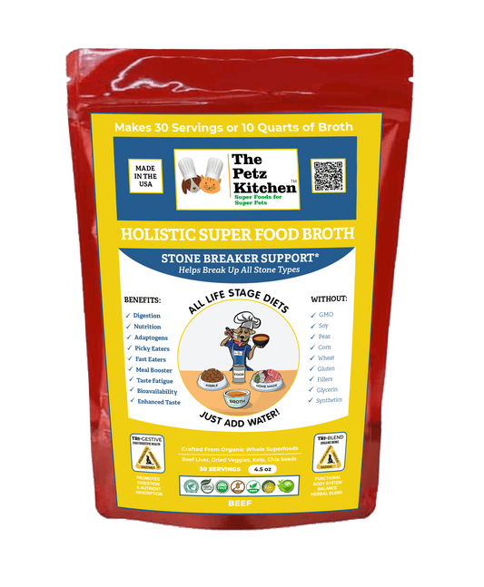 Petz Kitchen Super Food Stone Breaker Broth for Optimal Urinary Health