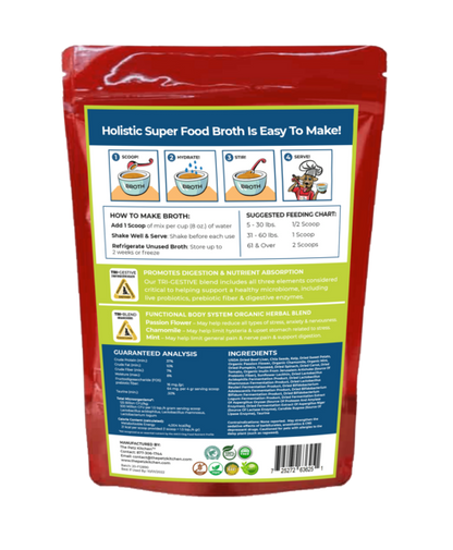 Petz Kitchen Super Food Broth for Canine and Feline Stress Relief